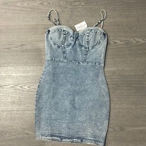 Windsor Denim Mini Dress